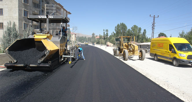 MUHTELİF CADDE VE SOKAKLARDA  ASFALT YOL VE TRETUVAR YAPILMASI YAPIM İŞİ